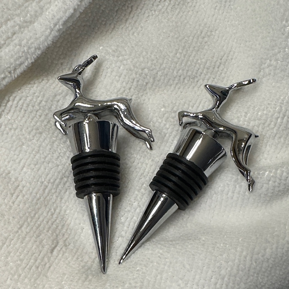 Silver Deer Wine Stoppers